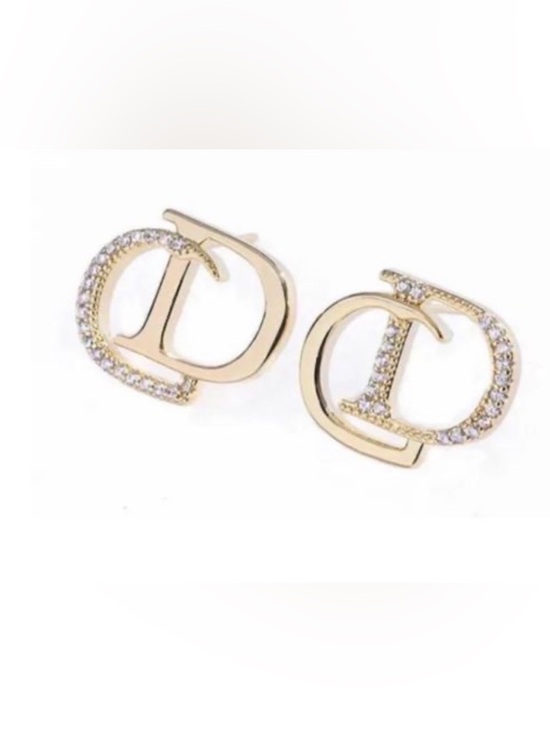 Dior Jewelry - Dior CD Logo Metal Stud Earings